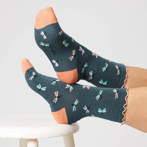 Thought Ladies Socks - Insect Cotton Socks