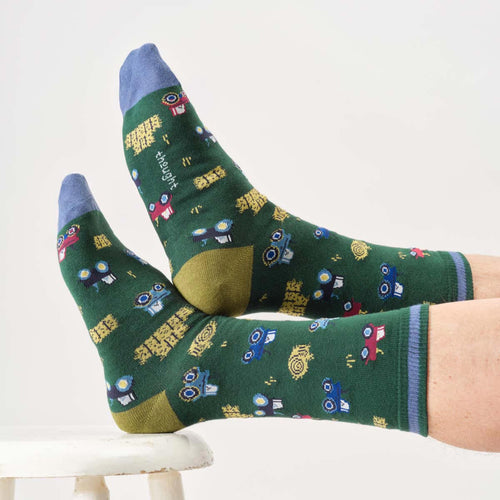 Thought Mens Socks - Farming Cotton Socks