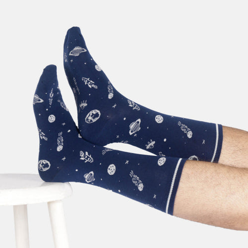 Thought Mens Socks - Mono Space Cotton Socks