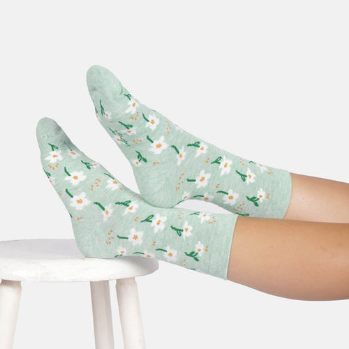 Thought Ladies Socks - Cosmos Floral Cotton Socks