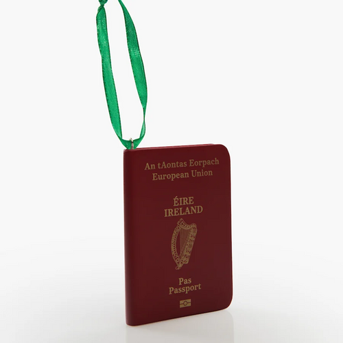 The Paddy Box Christmas Bauble - Irish Passport