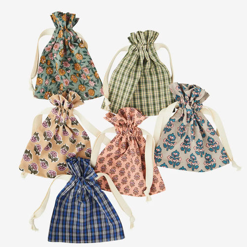 Madam Stoltz Bag - Printed Cotton