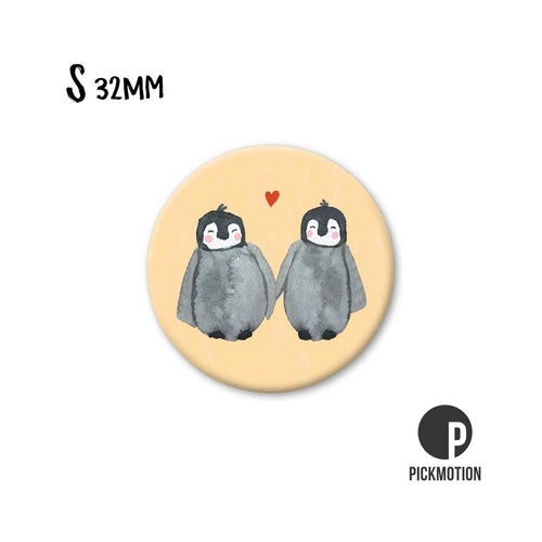 Pickmotion Magnet Small - Penguin Couple