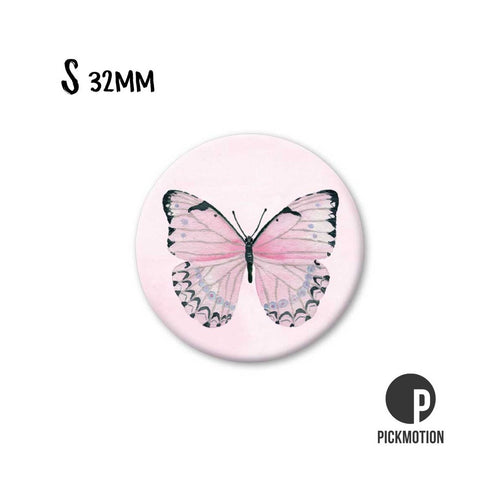 Pickmotion Magnet Small - Pink Butterfly