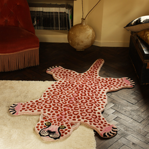 Doing Goods Rug - Lilly Leopard