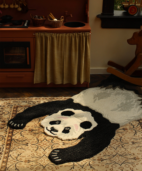 Lumpy Rug Photo Doing Goods Rug - Plumpy Panda – Unbound