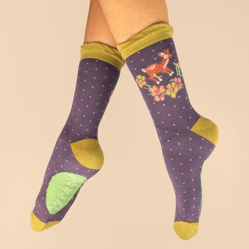 Powder Socks - Vintage Fawn