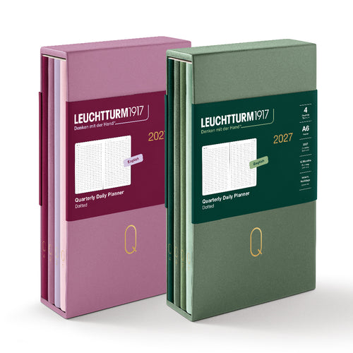 Leuchtturm1917 2027 Diary - Quarterly Daily Planner A6