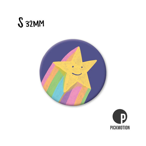 Pickmotion Magnet Small - Rainbow Shooting Star
