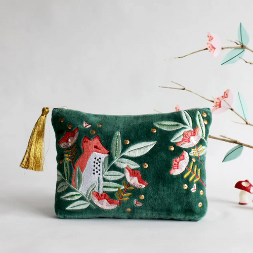 Disaster Designs Make up Bag - Secret Garden