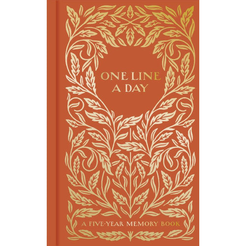 One Line a Day: A Five Year Memory Book (Gilded Edition)