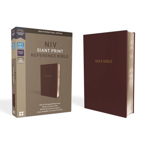 NIV - Giant Print Reference Bible