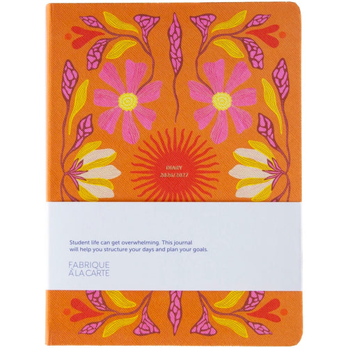 Fabrique 2026-2027 Diary - Sun in Orange