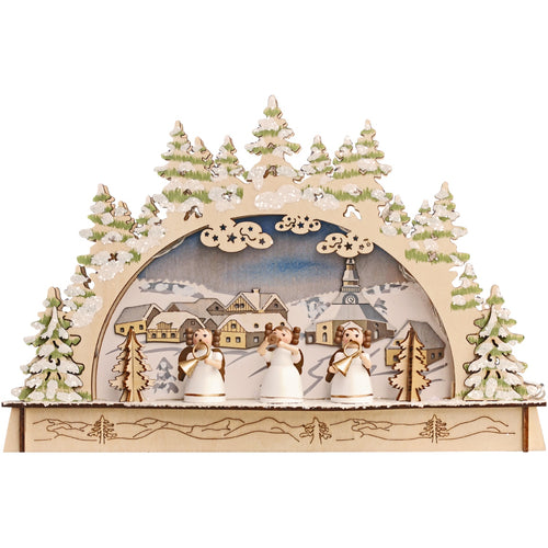 Traditional Christmas - Light Up Angel Arch