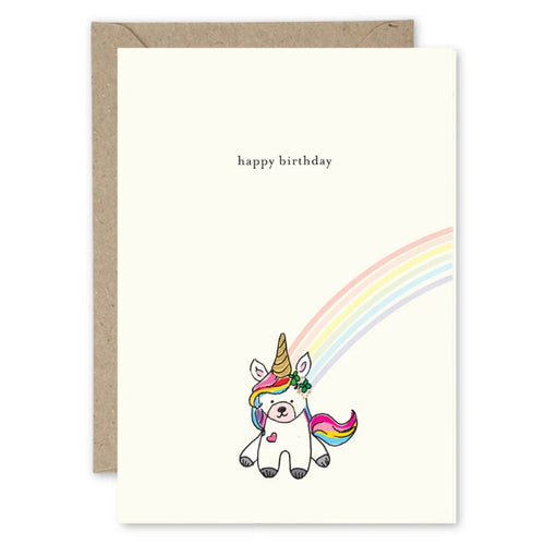 The Paper Gull - Happy Birthday Unicorn