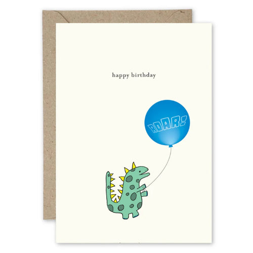 The Paper Gull - Happy Birthday Dinosaur