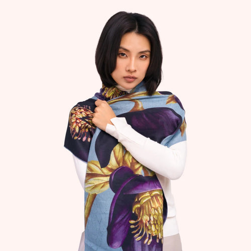 Powder Scarf - Hellebore