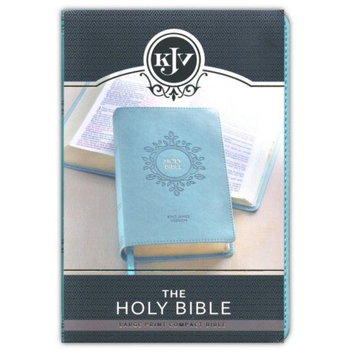 KJV - Large Print Compact Bible - Teal