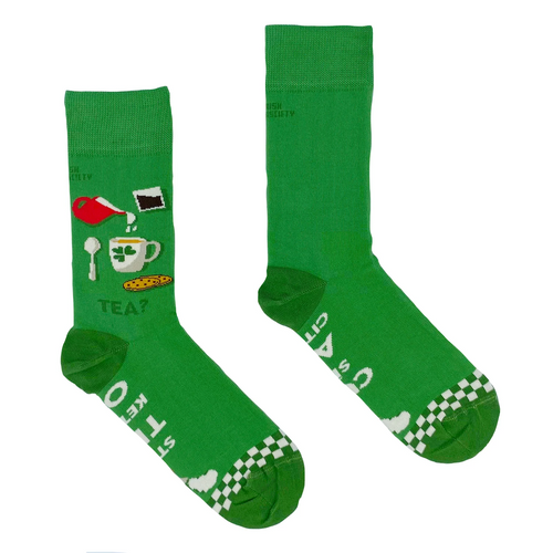 Irish Socksciety Socks - Stick the Kettle On
