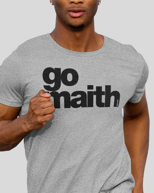 Fukil T Shirt - Go Maith (Heather Grey & Black)
