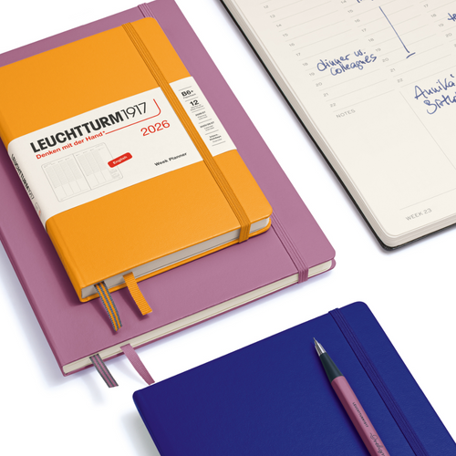 Leuchtturm1917 2026 Diary - Week Planner B6