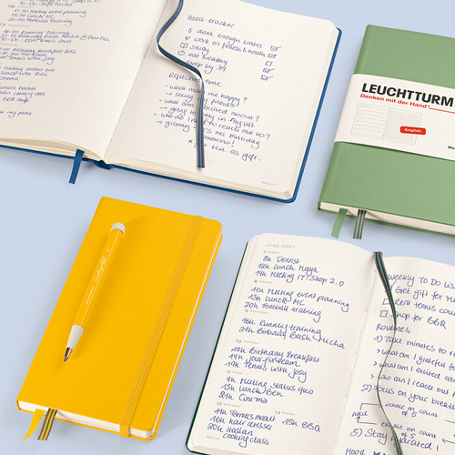 Leuchtturm1917 2027 Diary - Weekly Planner & Notebook B6
