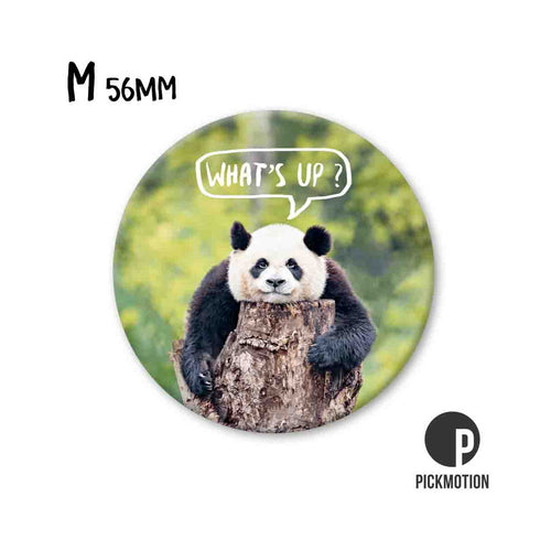 Pickmotion Magnet Medium - What's Up Panda