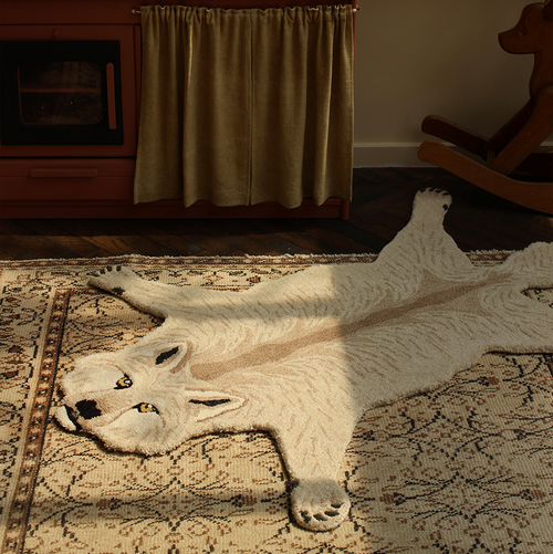 Doing Goods Rug - Woozy Wolf