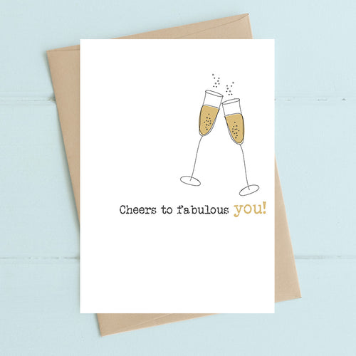 Dandelion Card - Cheers to You!