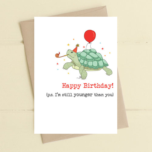 Dandelion Card - Happy Birthday - I'm Still Younger than You