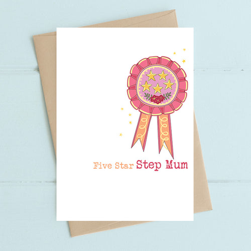 Dandelion Card - Five Star Step Mum