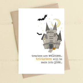 Dandelion Card - Halloween Tricksters
