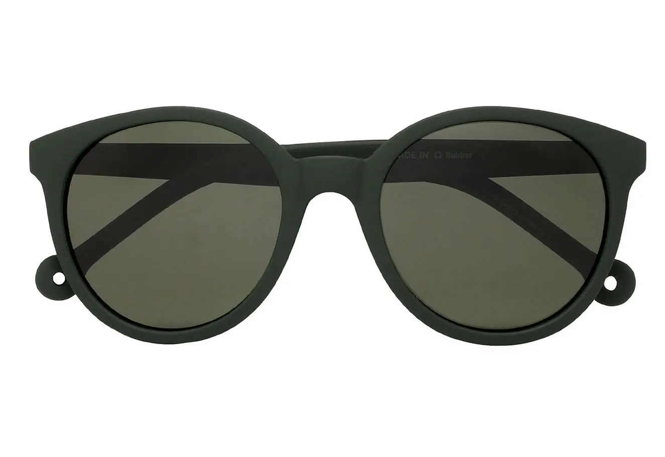 Rubber frame sunglasses sales