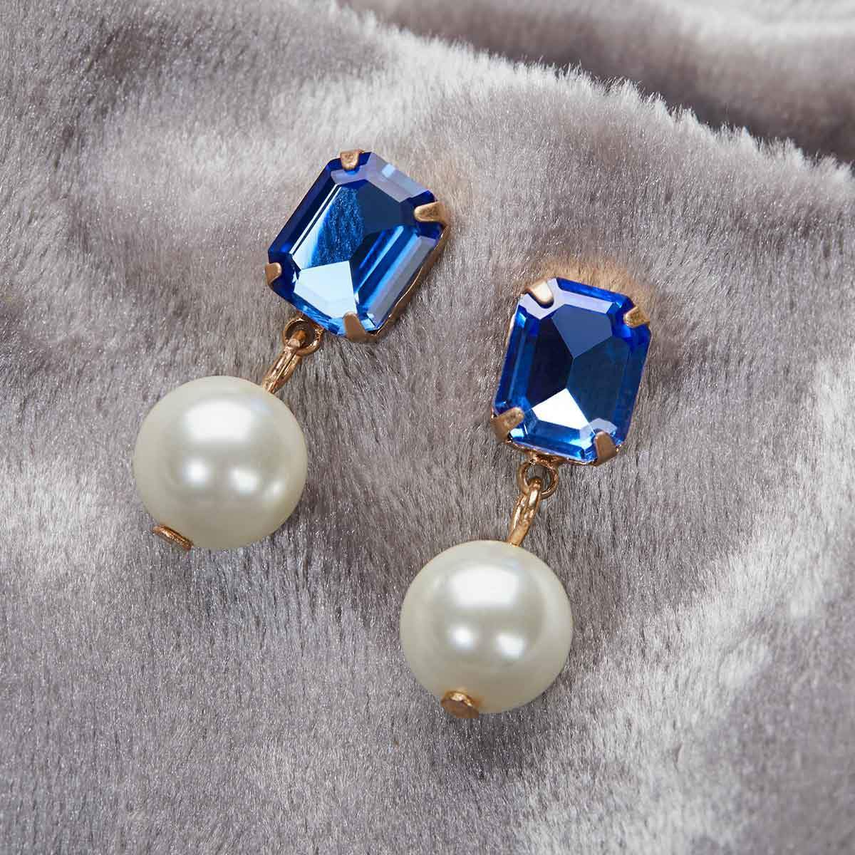 Lovett Earrings - Regal Pearl
