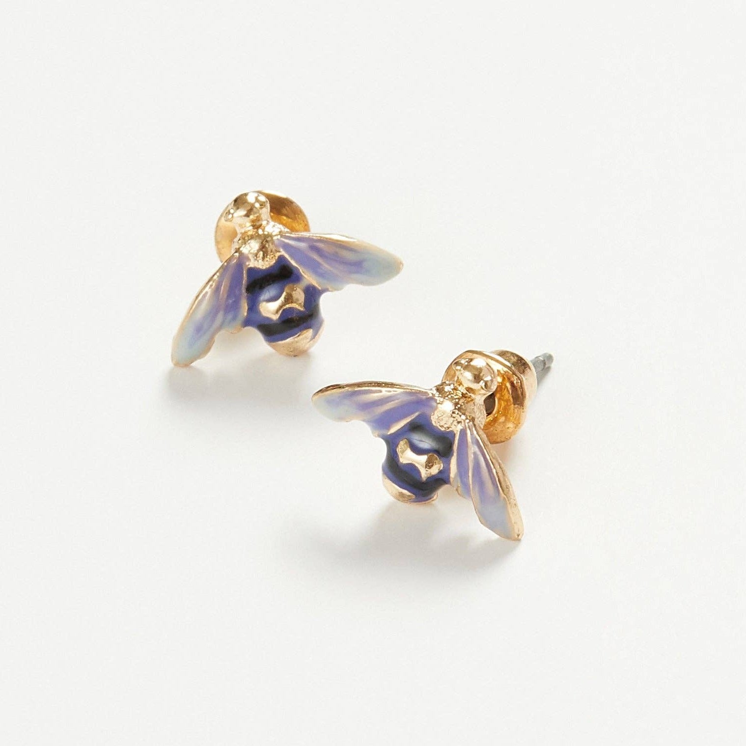 Fable Jewellery - Enamel Bee Earrings
