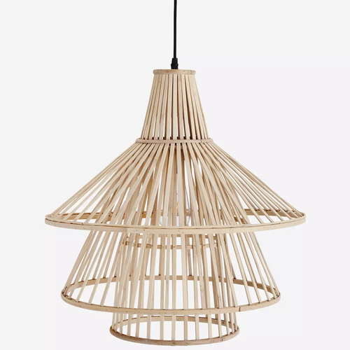 Madam Stoltz Light - Ceiling Lamp Bamboo Layers