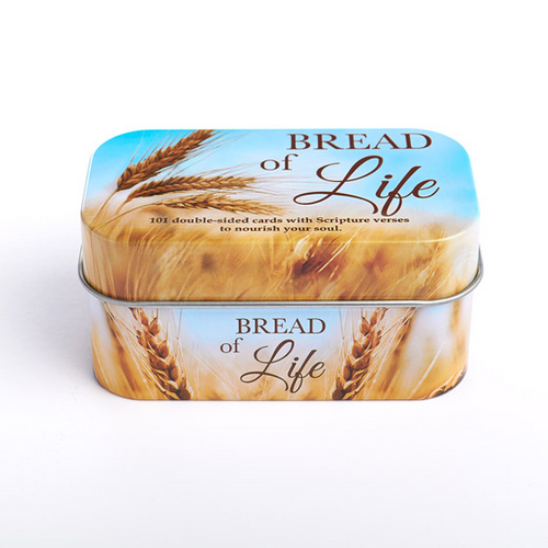 Christian Art Gifts - Promise Card Tin: Bread of Life