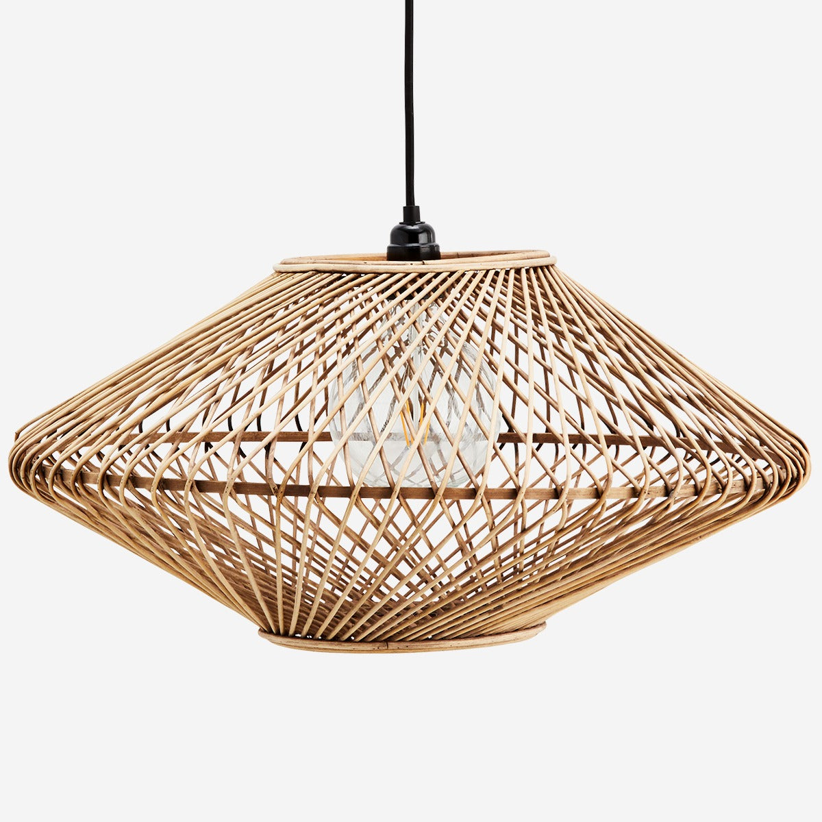 Madam Stoltz Light - Ceiling Lamp Retro in Bamboo