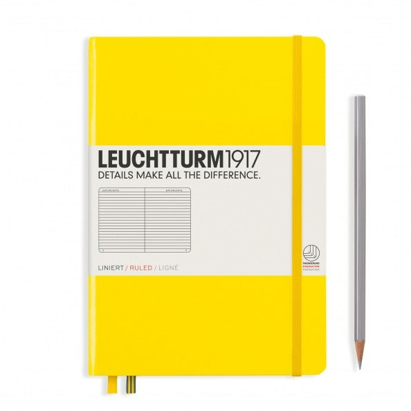 Leuchtturm1917 - A5 Notebook - Hardcover Ruled Lined