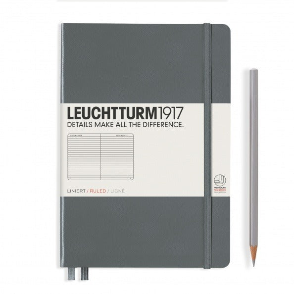 Leuchtturm1917 - A5 Notebook - Hardcover Ruled Lined