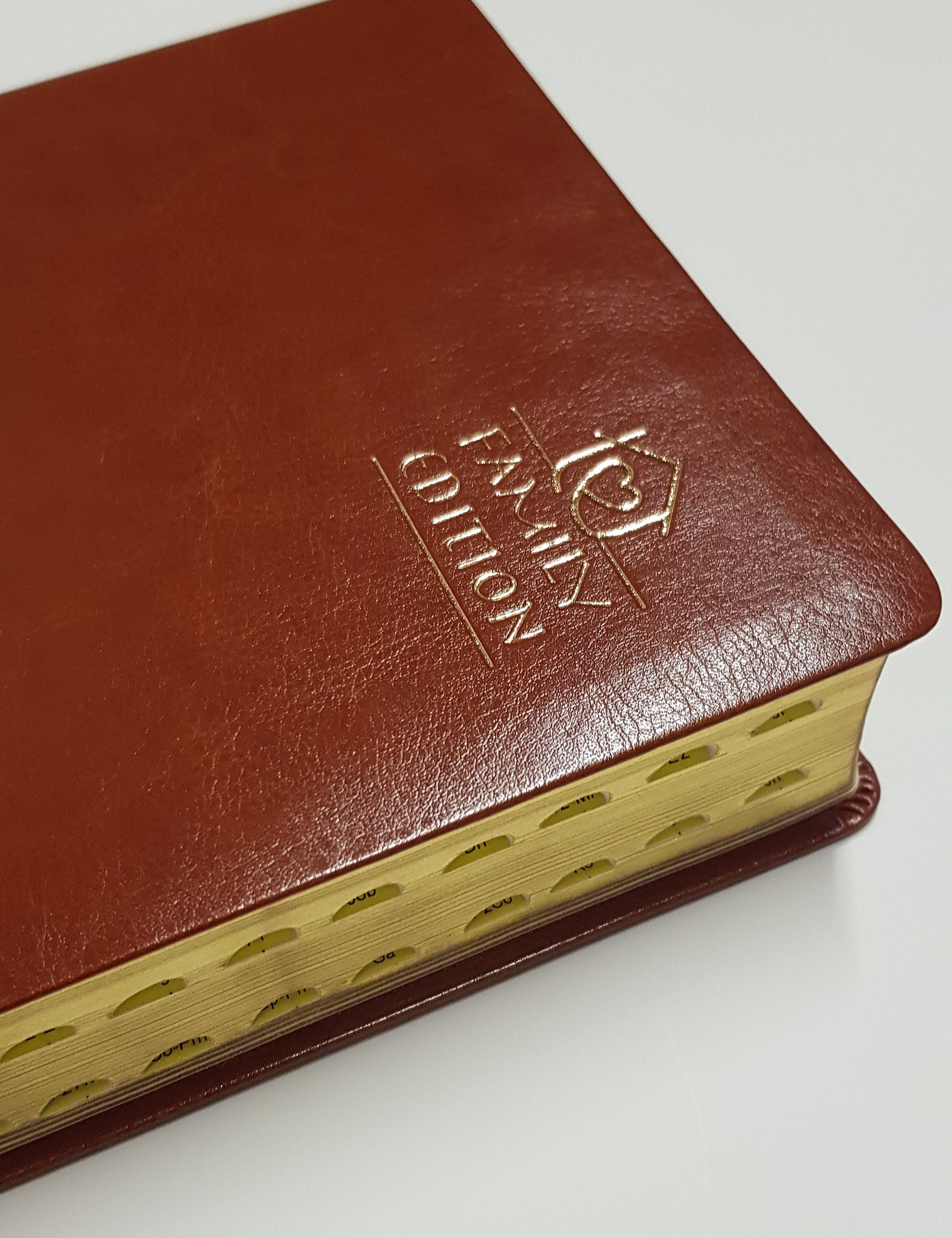 Catholic Christian Community Bible - Family Edition Leather Gilt & Indexed