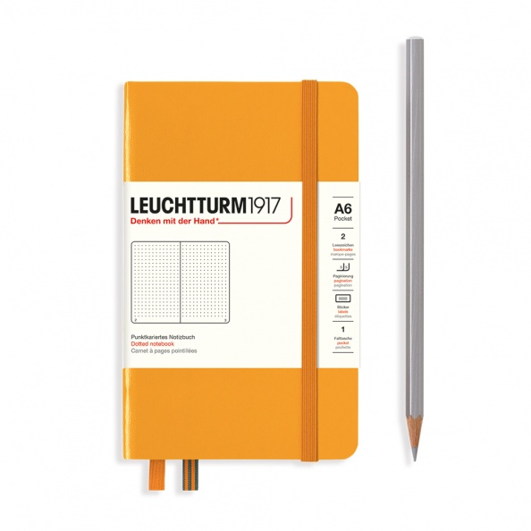 Leuchtturm1917 - A6 Notebook - Hardcover Dotted