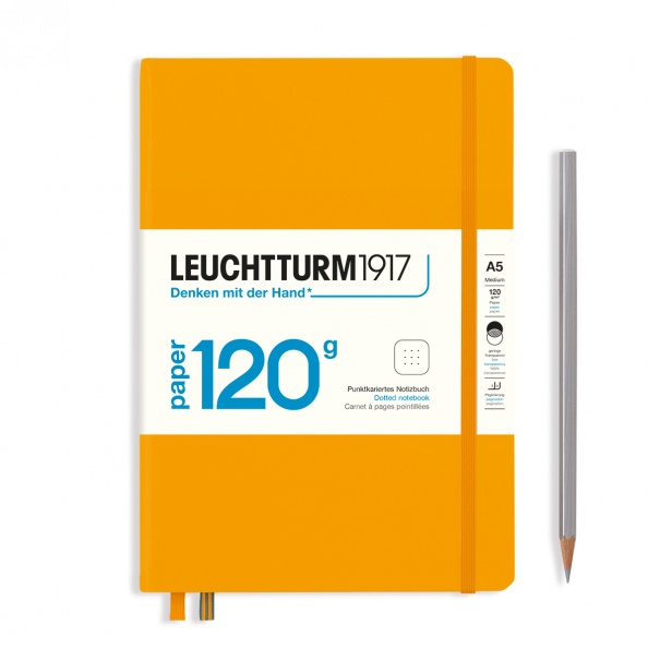 Leuchtturm1917 - A5 Notebook  - Hardcover - 120g Paper