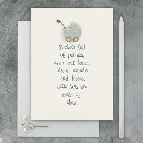 East of India Card - Baby Boy