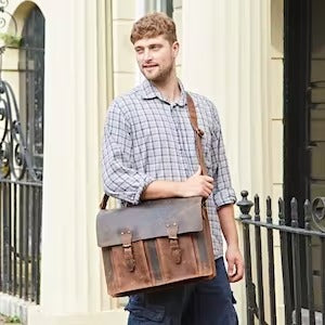 Paper High - Buffalo Leather Briefcase