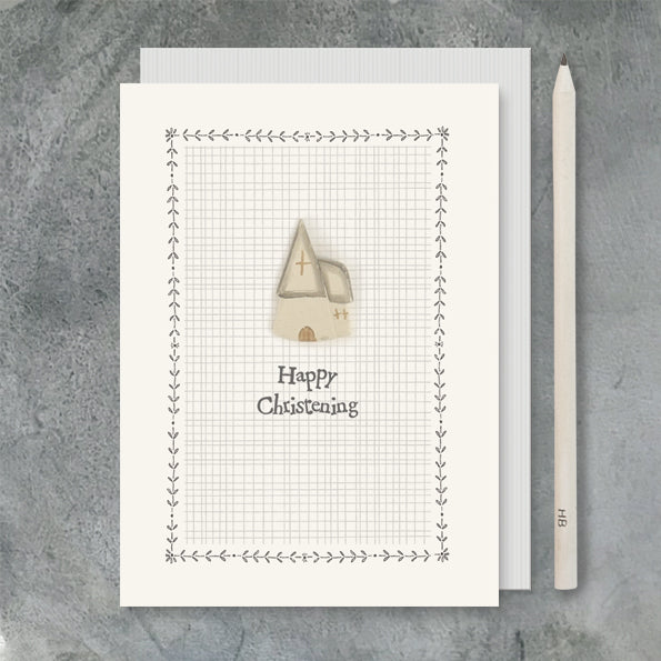 East of India Card - Christening