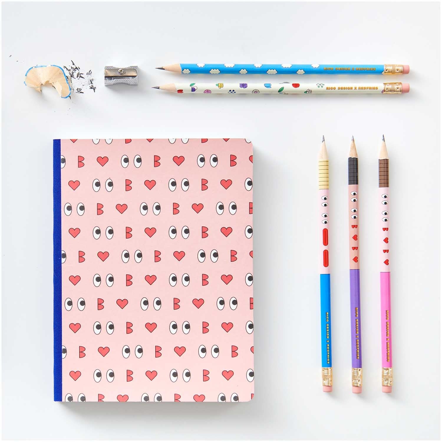 Paper Poetry Pencil set - Eye Candy