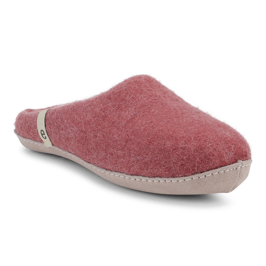 Egos Copenhagen - Handmade Slippers in Rose Pink