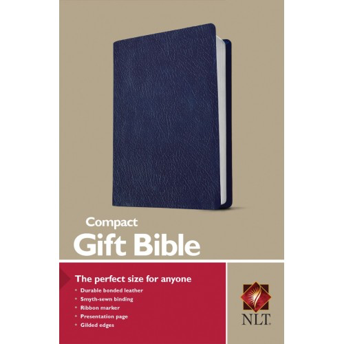 NLT - Compact Gift Bible - Navy
