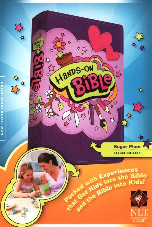 NLT - Hands-On Bible - Sugar Plum Pink
